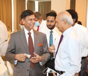 Breakfast Meeting with Hon. Minister Ajith Nivard Cabraal, State Minister of Finance, Capital Markets & Public Enterprise Reform